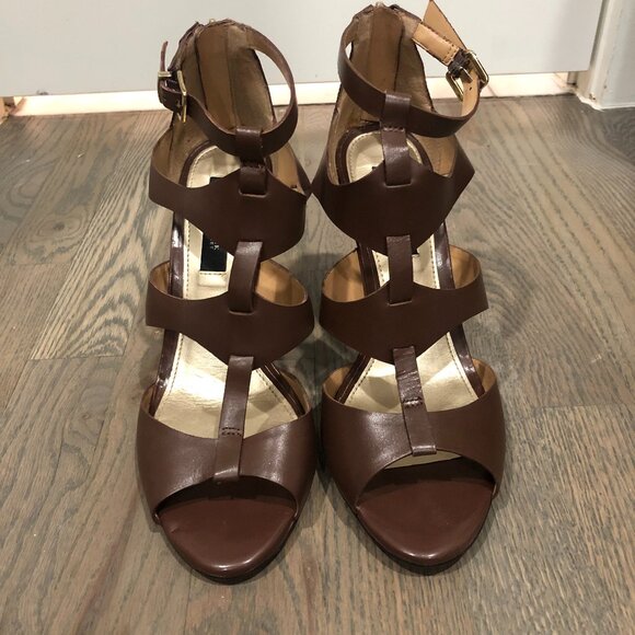 White House Black Market Shoes - White House Black Market - Briget Wedge Heels - Sizing is 8.5 Right and 9 Left